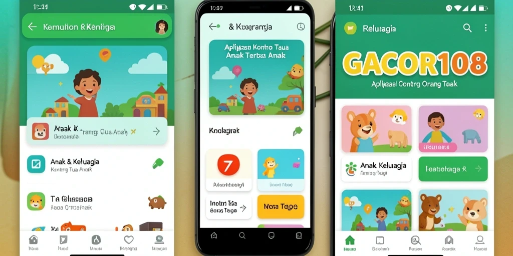 Antarmuka GACOR108 yang ramah keluarga dan mudah digunakan.