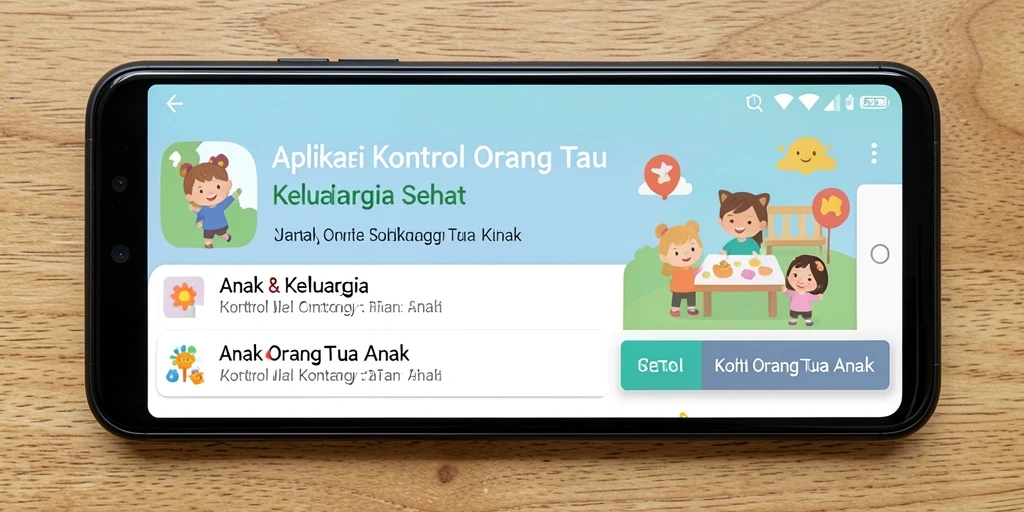 Antarmuka aplikasi KETUA yang intuitif dan informatif.